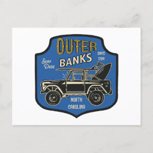 Buitenbanken NC-badge Feestdagenkaart