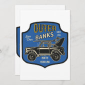 Buitenbanken NC-badge Kaart (Voorkant / Achterkant)