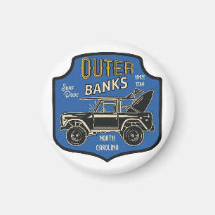 Buitenbanken NC-badge Magneet