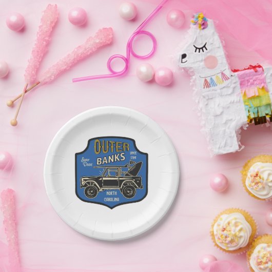 Buitenbanken NC-badge Papieren Bordje (Feest)