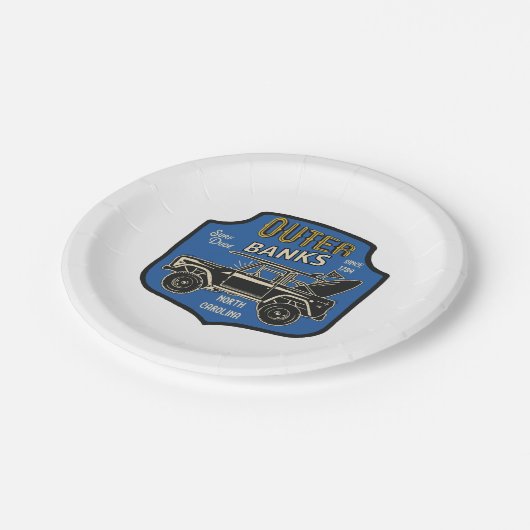 Buitenbanken NC-badge Papieren Bordje (Gekanteld)