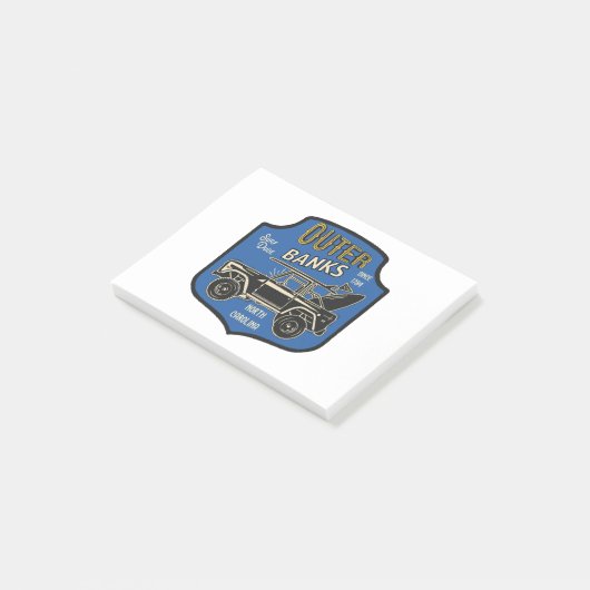 Buitenbanken NC-badge Post-it® Notes (Schuin)