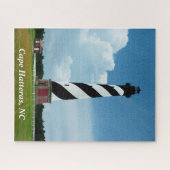 Buitenbanken NC vuurtoren Cape Hatteras Legpuzzel (Horizontaal)