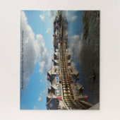 Buitenbanken North Carolina. Legpuzzel (Verticaal)