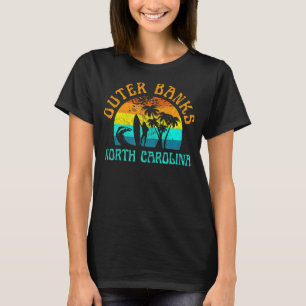 Buitenbanken North Carolina Surf Beach Surfer Obx T-shirt