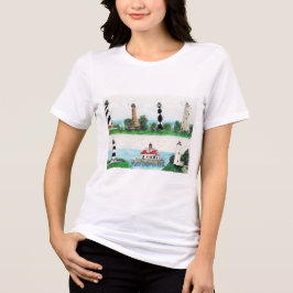 BUITENBANKEN NORTH CAROLINA VUURTORENS Tri-Blend SHIRT