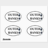 BUITENBANKEN OVALE STICKER (Vel)