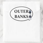 BUITENBANKEN OVALE STICKER (Tas)