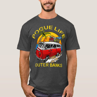 Buitenbanken Pogue Life Buitenste banken Surf Van  T-shirt
