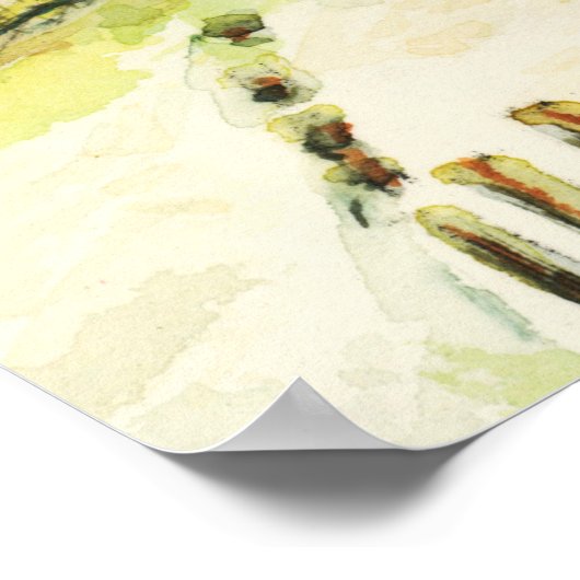 Buitenbanken Sand Dunes en Seagulls Posters (Hoek)