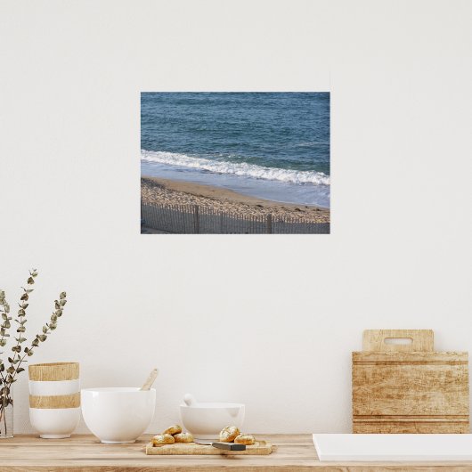 Buitenbanken Shoreline Poster (Keuken)