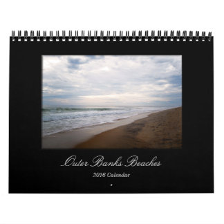 Buitenbanken stranden kalender 2016 door Erin Mac