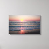 Buitenbanken Sunrise Canvas Afdruk (Voorkant)