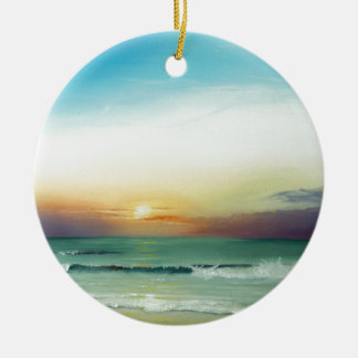 Buitenbanken Sunrise Keramisch Ornament