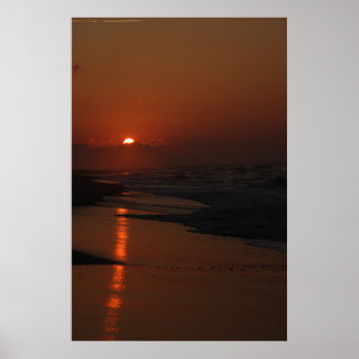 Buitenbanken Sunrise Poster