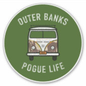 Buitenbanken Van Pogue Life OBX  (bos) Sticker (Voorkant)