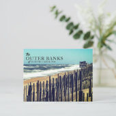 Buitenbanken Zand - Briefkaarten (Staand voorkant)