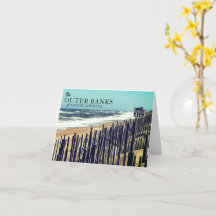 Buitenbanken Zand Fence Notecards