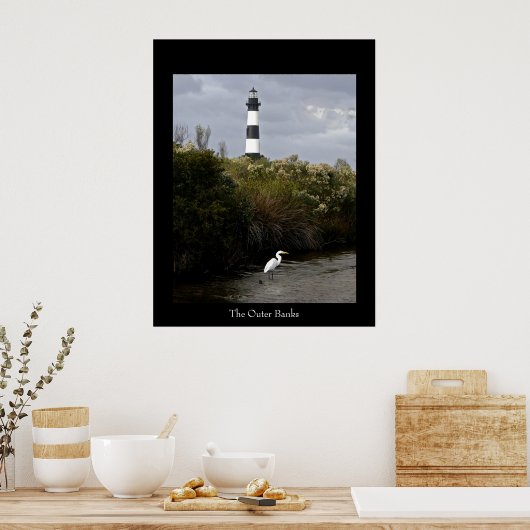 Buitenbankiervuurtoren Poster (Keuken)