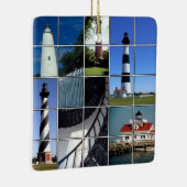 Buitenbankvuurtoren Keramisch Ornament (Rechts)
