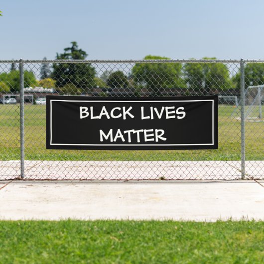 Buitenbanner - Black Lives Matter Spandoek (Insitu)