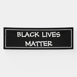 Buitenbanner - Black Lives Matter Spandoek