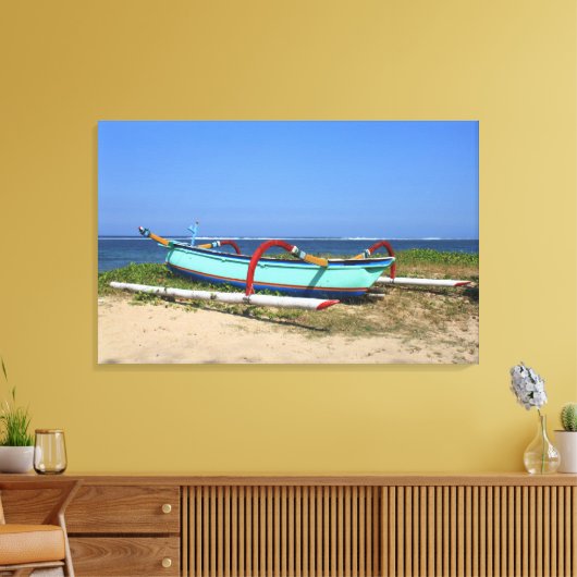 Buitenboot Canvas Afdruk (Insitu (Woonkamer))