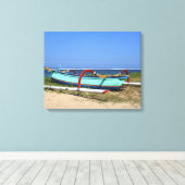 Buitenboot Canvas Afdruk (Insitu (Houten vloer))