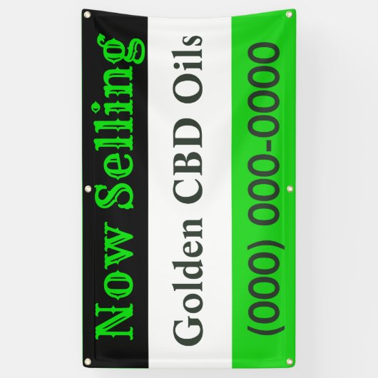 Buitengaan CBD Sales 5' Spandoek (Verticaal)