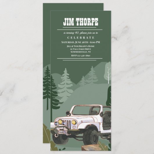 Buitenganger kaart (Voorkant / Achterkant)