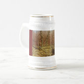 Buitenganger/Natuur Beer Stein Bierpul (Voorkant links)