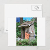 buitengebouw briefkaart (Voorkant / Achterkant)