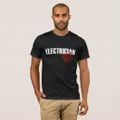 Buitengerechtigde elektricien t-shirt (Voorkant volledig)