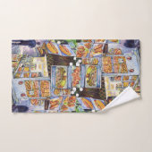 Buitengewone artistieke werkbelasting bad handdoek (Handdoek)