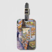 Buitengewone artistieke werkbelasting bagagelabel (Voorkant (verticaal))