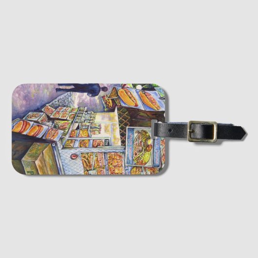 Buitengewone artistieke werkbelasting bagagelabel (Voorkant (horizontaal))