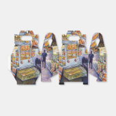 Buitengewone artistieke werkbelasting bedankdoosjes (Uitgevouwen)