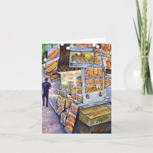 Buitengewone artistieke werkbelasting bedankkaart (Voorkant)