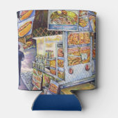 Buitengewone artistieke werkbelasting blikjeskoeler (Achterkant)