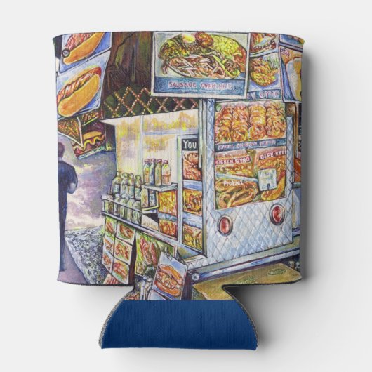 Buitengewone artistieke werkbelasting blikjeskoeler (Achterkant)