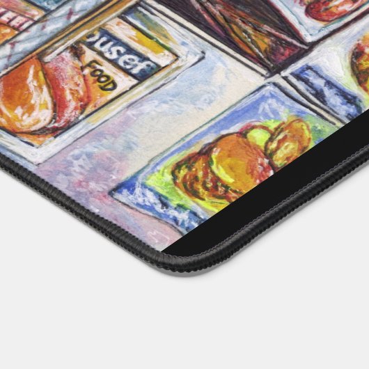 Buitengewone artistieke werkbelasting bureaumat (Hoek)