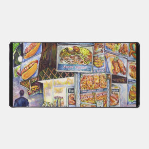 Buitengewone artistieke werkbelasting bureaumat