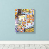 Buitengewone artistieke werkbelasting canvas afdruk (Insitu (Houten vloer))