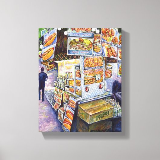 Buitengewone artistieke werkbelasting canvas afdruk (Voorkant)