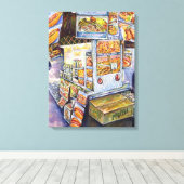 Buitengewone artistieke werkbelasting canvas afdruk (Insitu (Houten vloer))