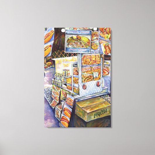 Buitengewone artistieke werkbelasting canvas afdruk (Voorkant)