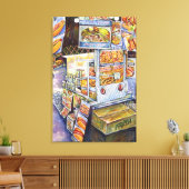 Buitengewone artistieke werkbelasting canvas afdruk (Insitu (Woonkamer))