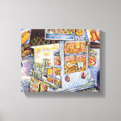 Buitengewone artistieke werkbelasting canvas afdruk (Voorkant)