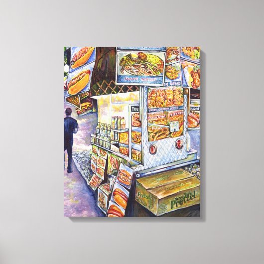 Buitengewone artistieke werkbelasting canvas afdruk (Voorkant)