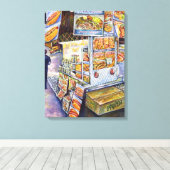 Buitengewone artistieke werkbelasting canvas afdruk (Insitu (Houten vloer))